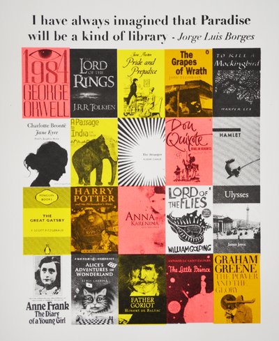 Paradise is a Library by Unbekannt Unbekannt